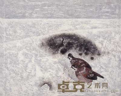 邸立丰 1993年作 北温带 100×80cm